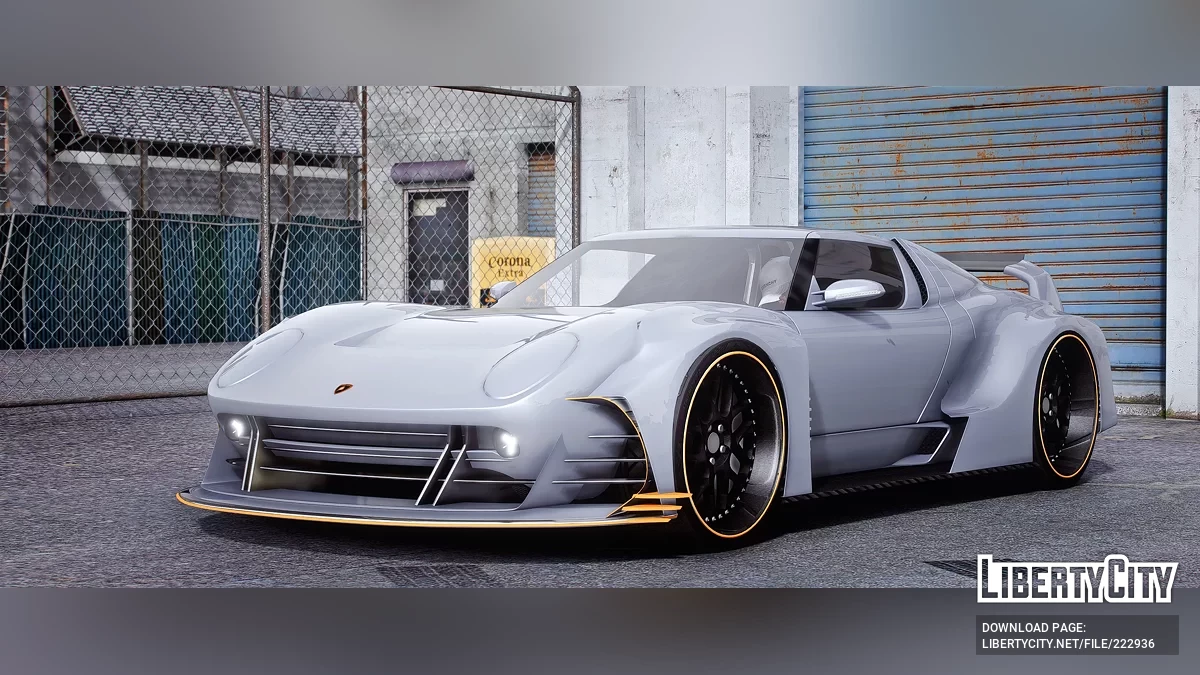 Lamborghini Miura Widebody / GTA 5