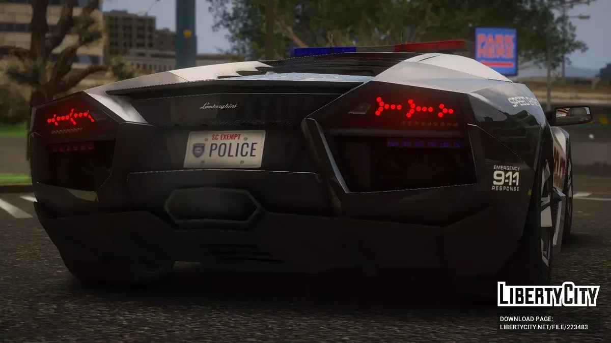2007 Lamborghini Reventon SCPD v1.0 / GTA 5
