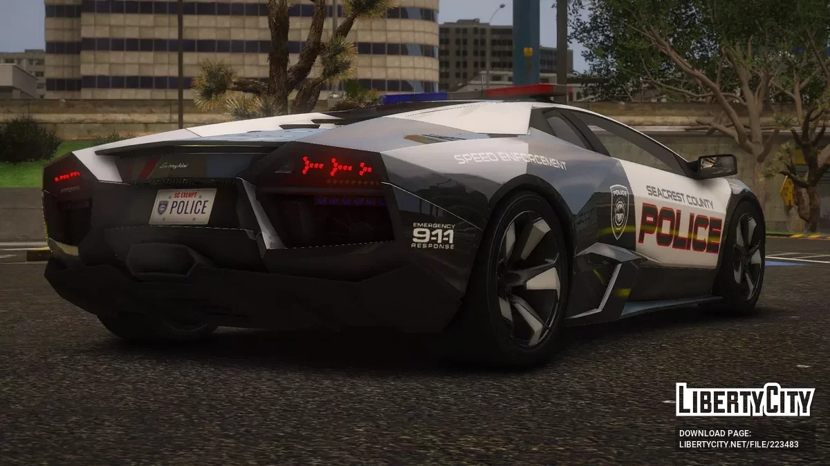 2007 Lamborghini Reventon SCPD v1.0 / GTA 5