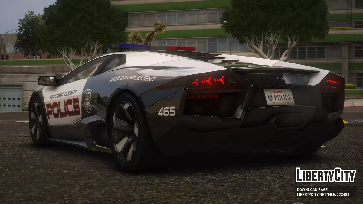 2007 Lamborghini Reventon SCPD v1.0 / GTA 5