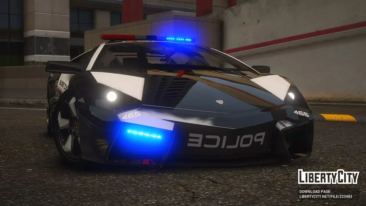 2007 Lamborghini Reventon SCPD v1.0 / GTA 5