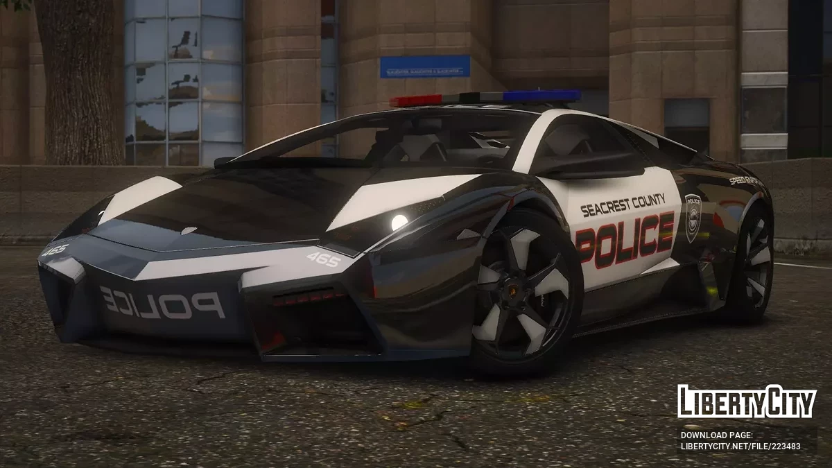2007 Lamborghini Reventon SCPD v1.0 / GTA 5