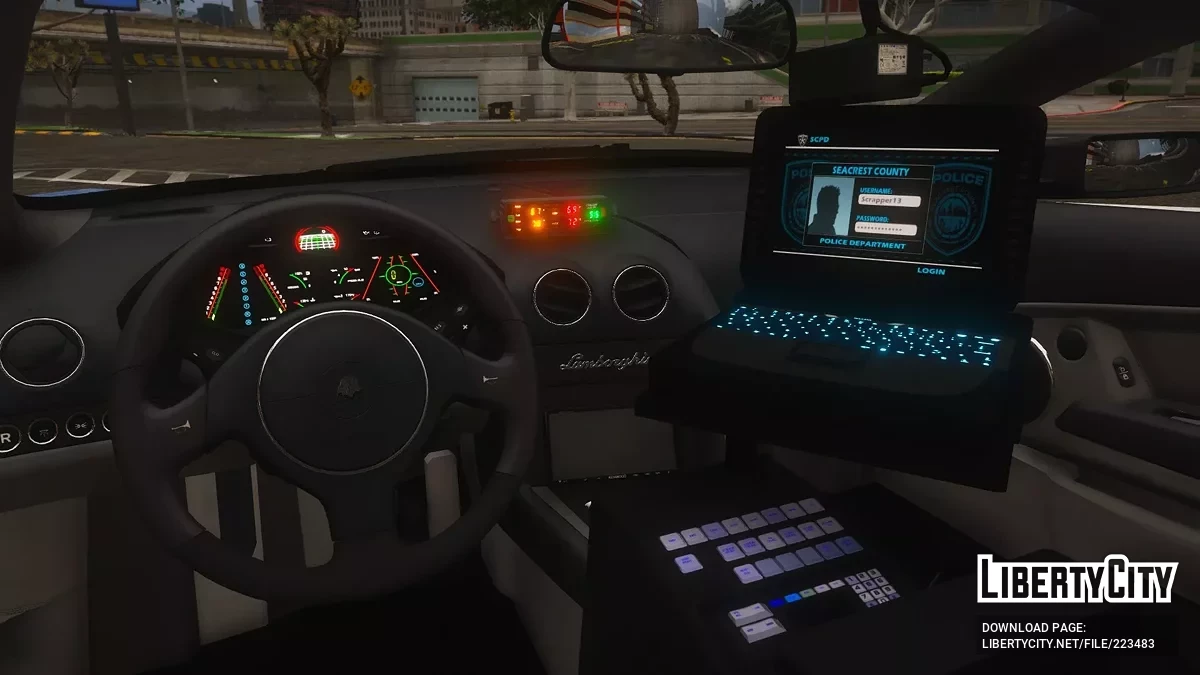 2007 Lamborghini Reventon SCPD v1.0 / GTA 5
