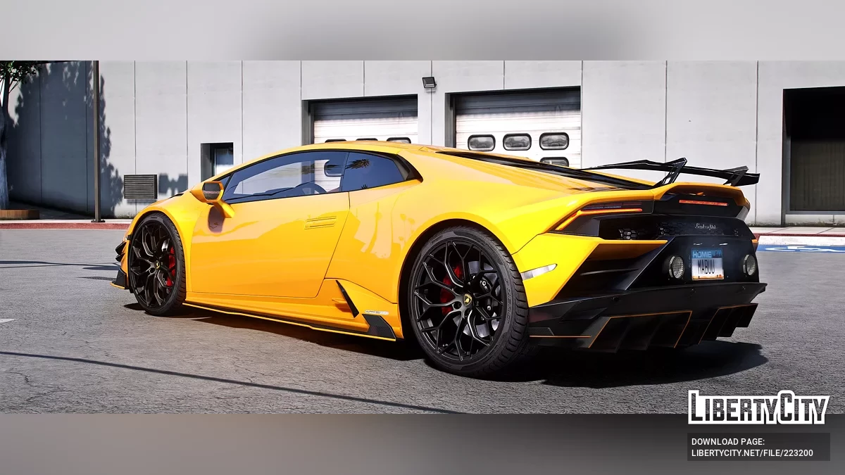 2021 兰博基尼 Huracan Evo RDW Paktechz / GTA 5