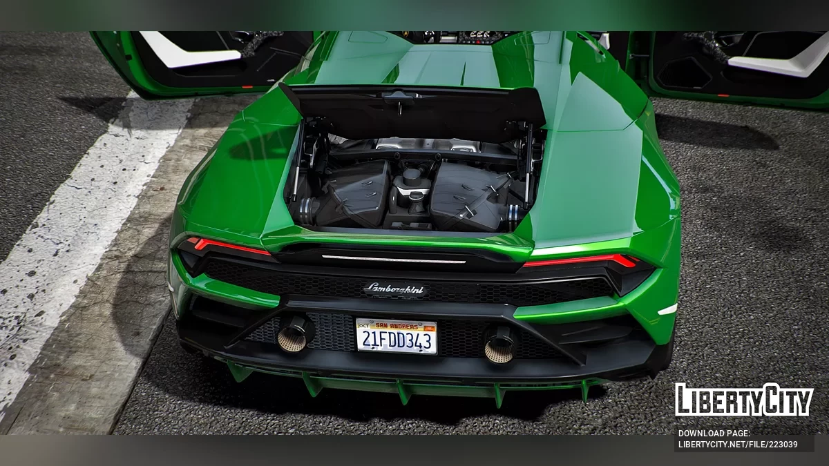DDE Lamborghini Huracan RWD Aperta / GTA 5