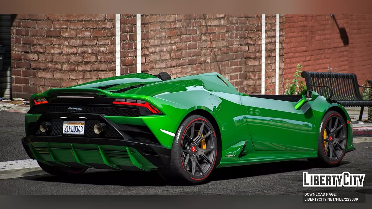 DDE Lamborghini Huracan RWD Aperta / GTA 5