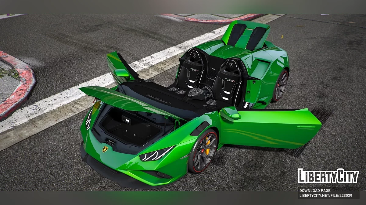 DDE Lamborghini Huracan RWD Aperta / GTA 5