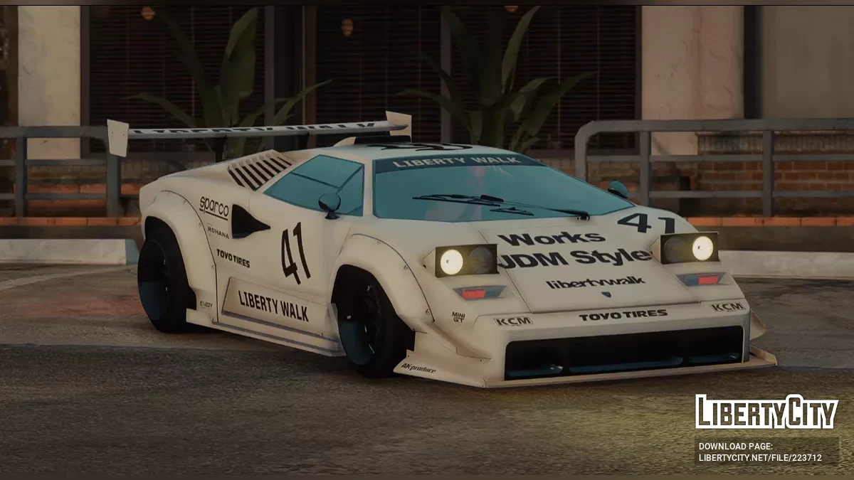 兰博基尼 Countach Liberty Walk v1.0 / GTA 5