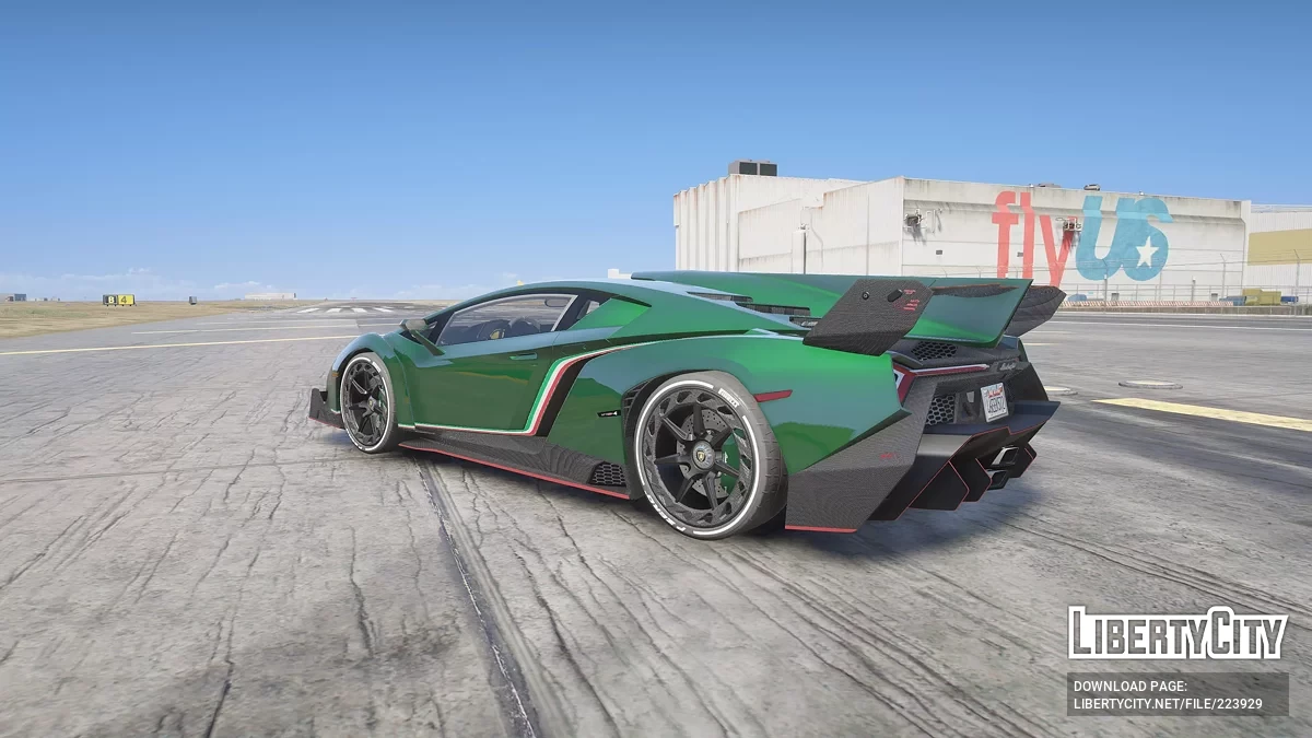 Lamborghini Veneno [Add-On] 1.0 / GTA 5