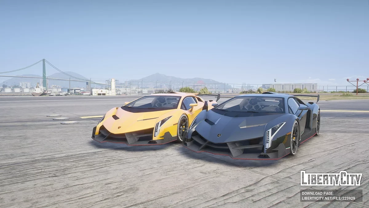 Lamborghini Veneno [Add-On] 1.0 / GTA 5