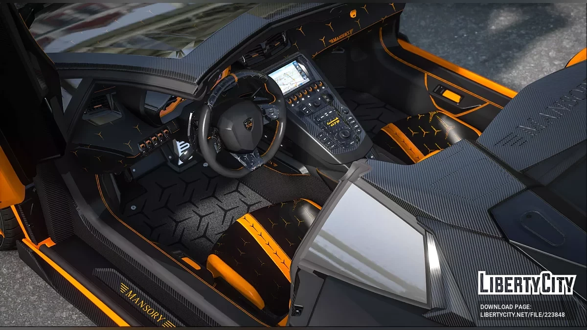 Lamborghini MANSORY Carbonado GTS [Add-on | Vehfuncs V | Extras] / GTA 5