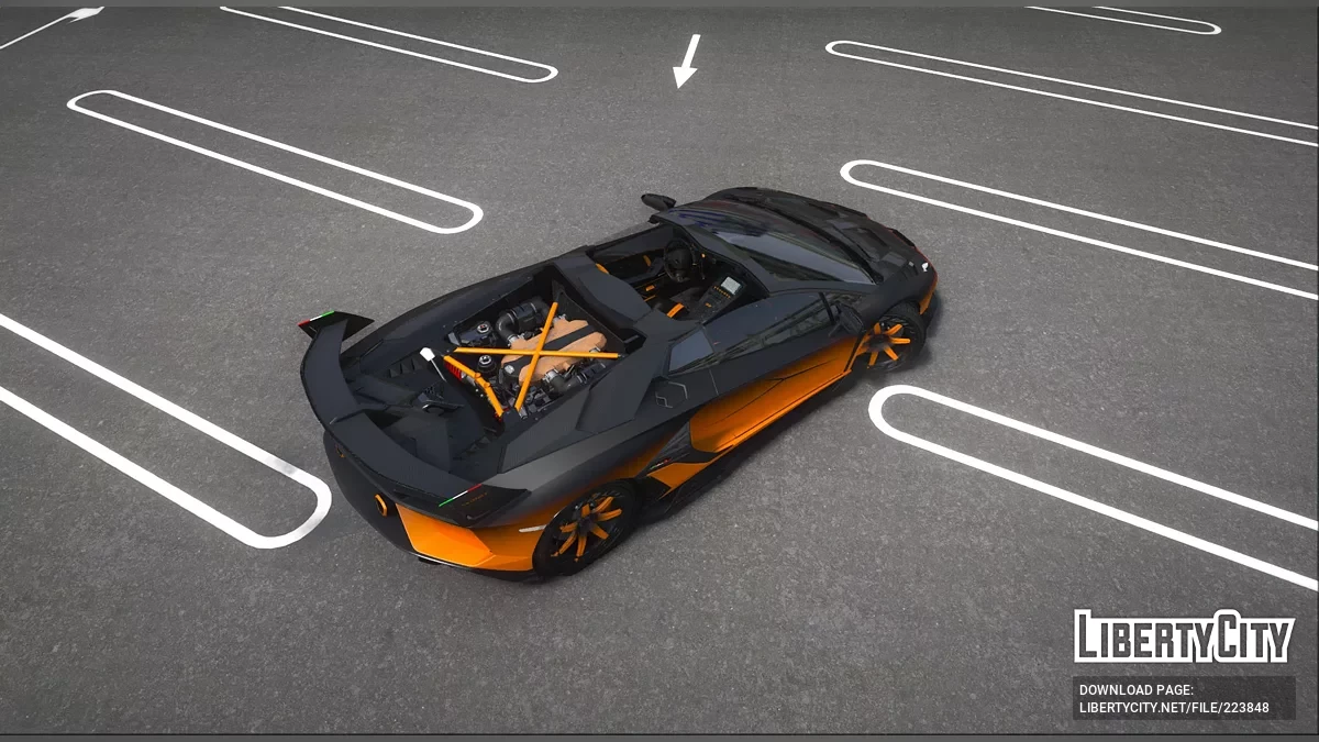 Lamborghini MANSORY Carbonado GTS [Add-on | Vehfuncs V | Extras] / GTA 5