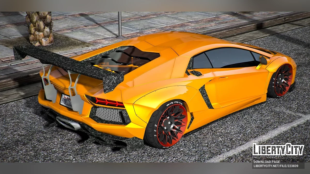 Mansory Lamborghini Aventador Widebody / GTA 5