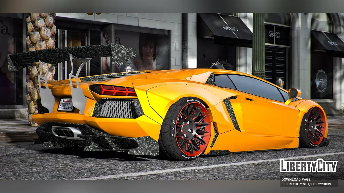 Mansory Lamborghini Aventador Widebody / GTA 5