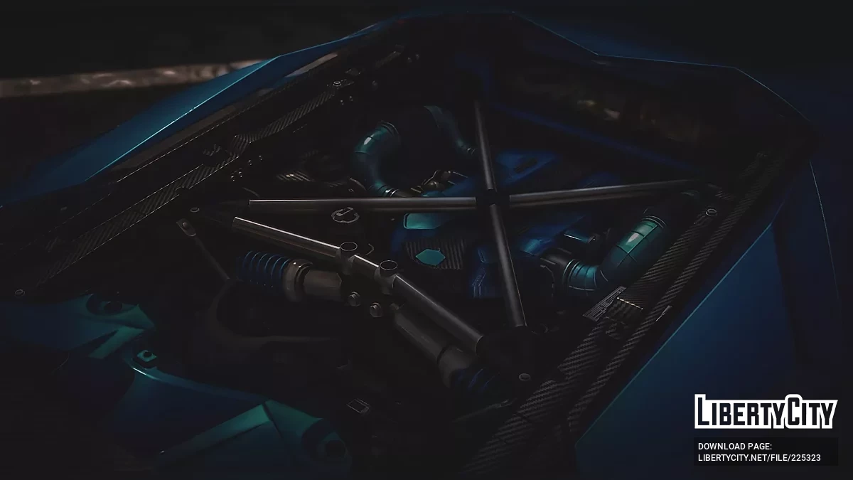 2022 款兰博基尼 SVJ 双涡轮增压(UnderGround Racing) / GTA 5