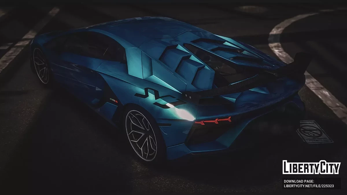 2022 款兰博基尼 SVJ 双涡轮增压(UnderGround Racing) / GTA 5