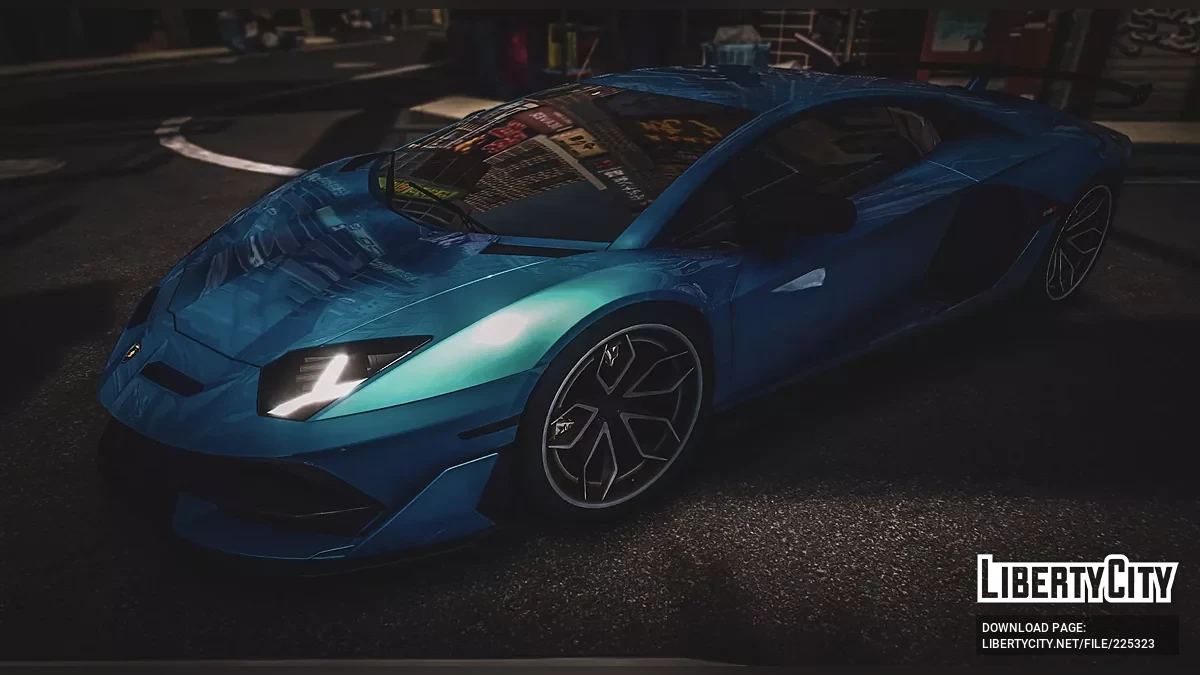 2022 款兰博基尼 SVJ 双涡轮增压(UnderGround Racing) / GTA 5