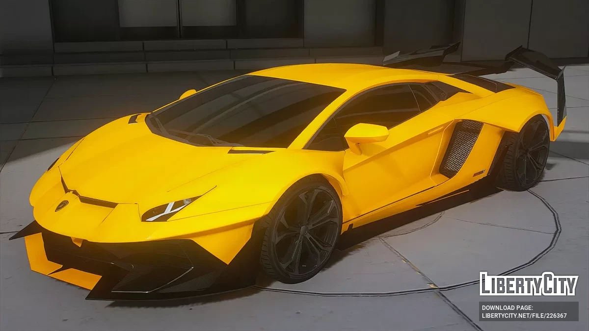 兰博基尼Aventador K.S版灯光 / GTA 5