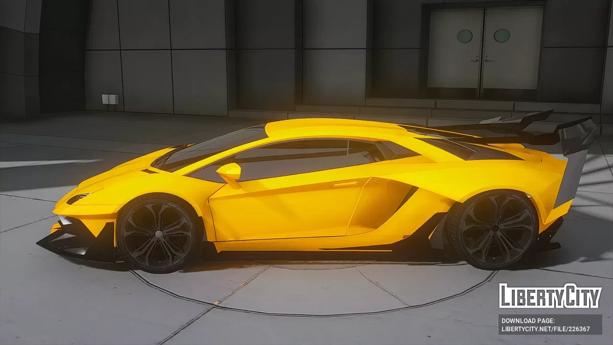 兰博基尼Aventador K.S版灯光 / GTA 5