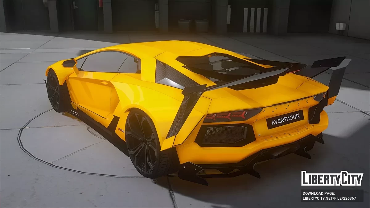 兰博基尼Aventador K.S版灯光 / GTA 5