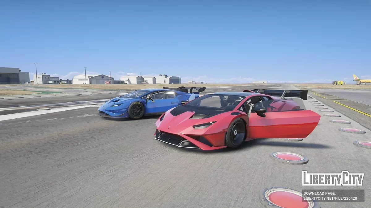 Пакет Lamborghini Huracan Super Trofeo & EVO2 v1.0 / GTA 5