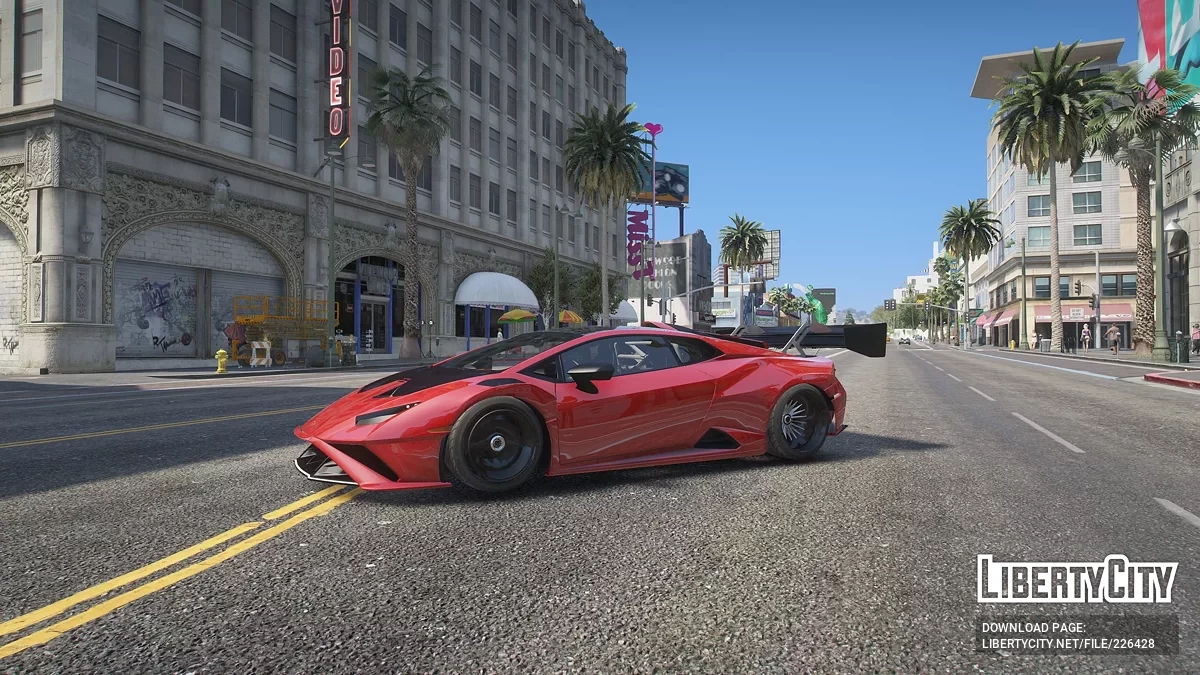 Пакет Lamborghini Huracan Super Trofeo & EVO2 v1.0 / GTA 5
