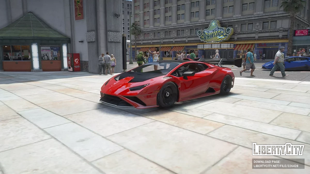 Пакет Lamborghini Huracan Super Trofeo & EVO2 v1.0 / GTA 5