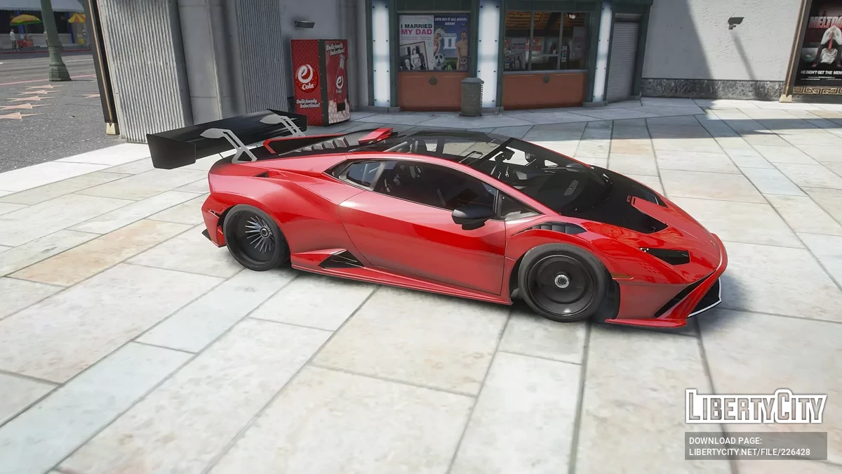 Пакет Lamborghini Huracan Super Trofeo & EVO2 v1.0 / GTA 5