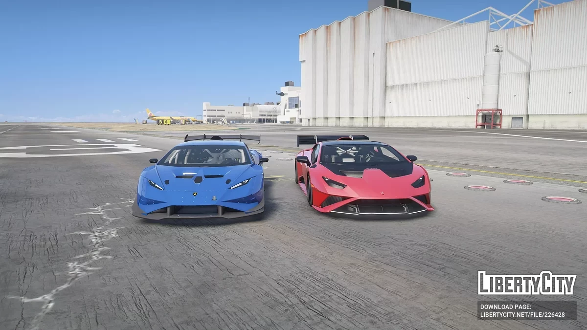 Пакет Lamborghini Huracan Super Trofeo & EVO2 v1.0 / GTA 5