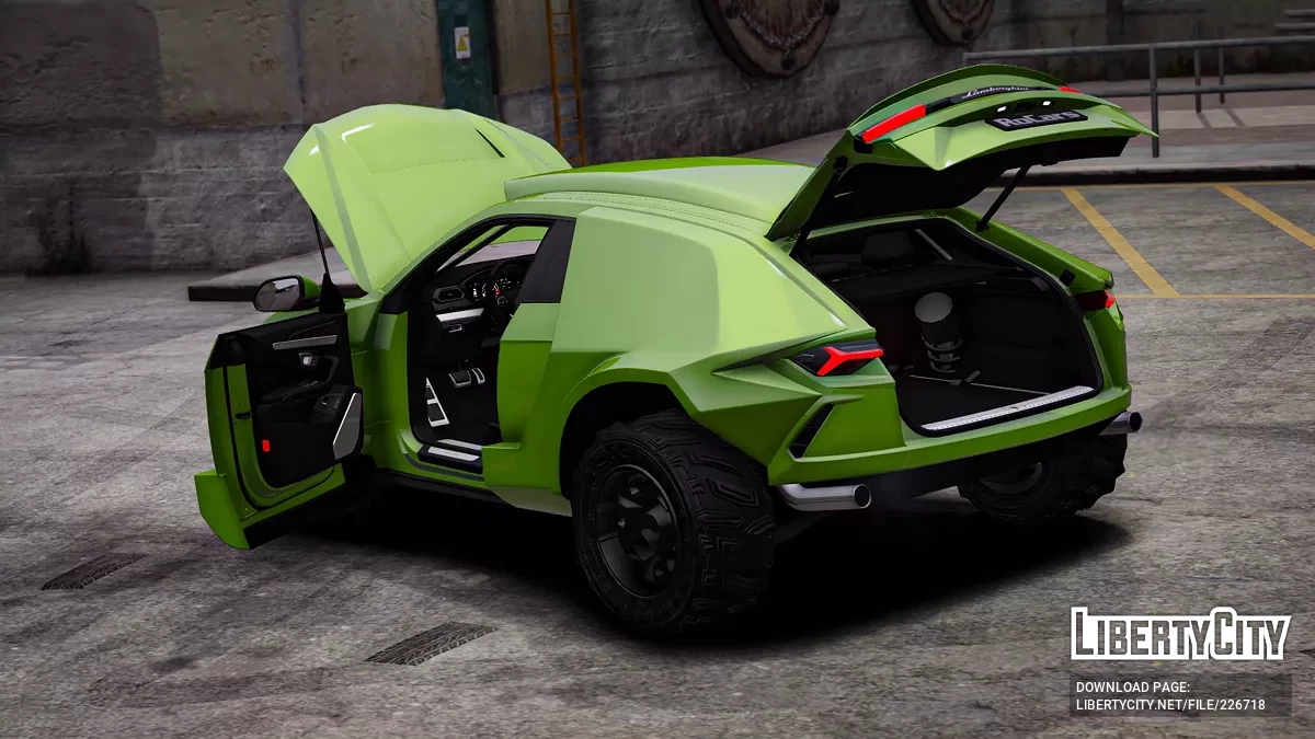 2020年兰博基尼Urus Dakar宽体版 / GTA 5