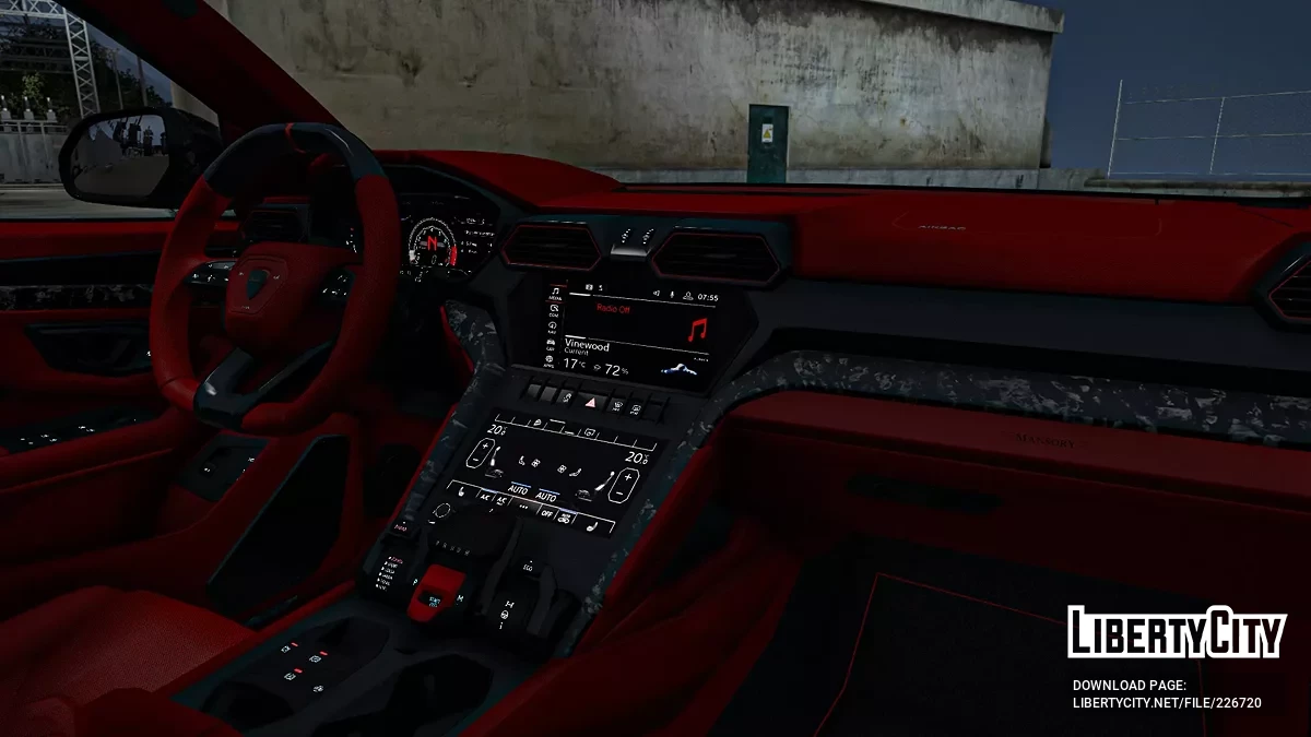 2022 兰博基尼 Urus Mansory Venatus EVO S / GTA 5