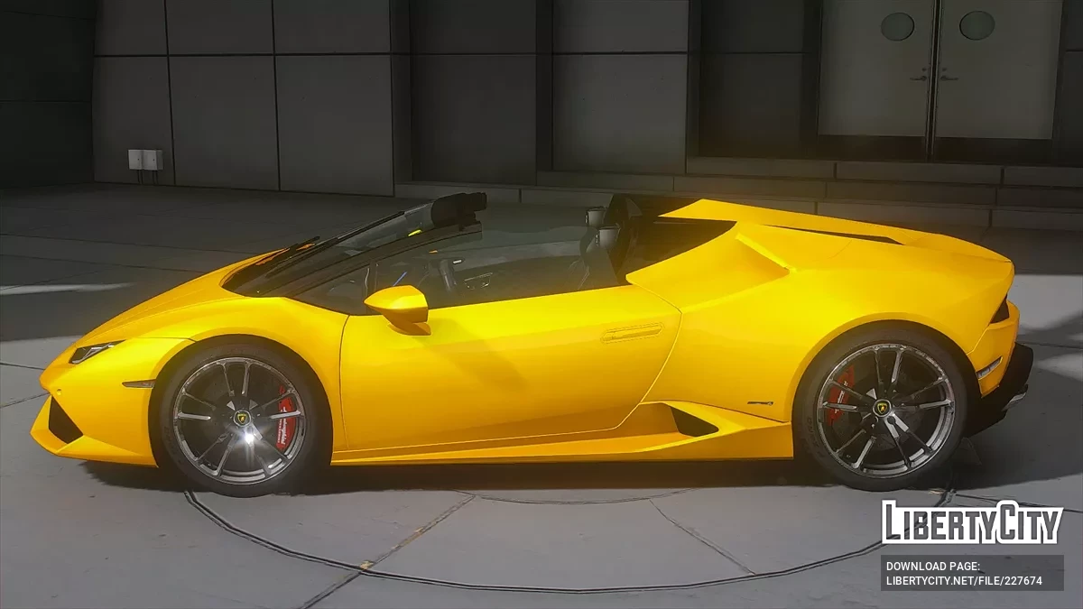 Lamborghini Huracan LP610-4 Spyder / GTA 5