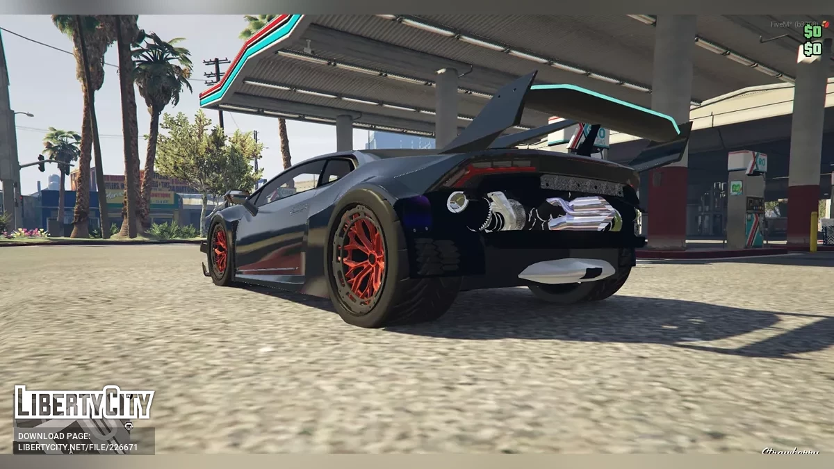 Lamborghini Huracan İkiz Turbo / GTA 5