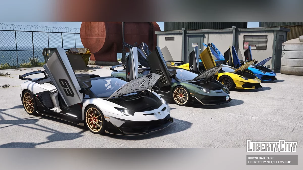 2019 Lamborghini Aventador SVJ або Роудстер / GTA 5
