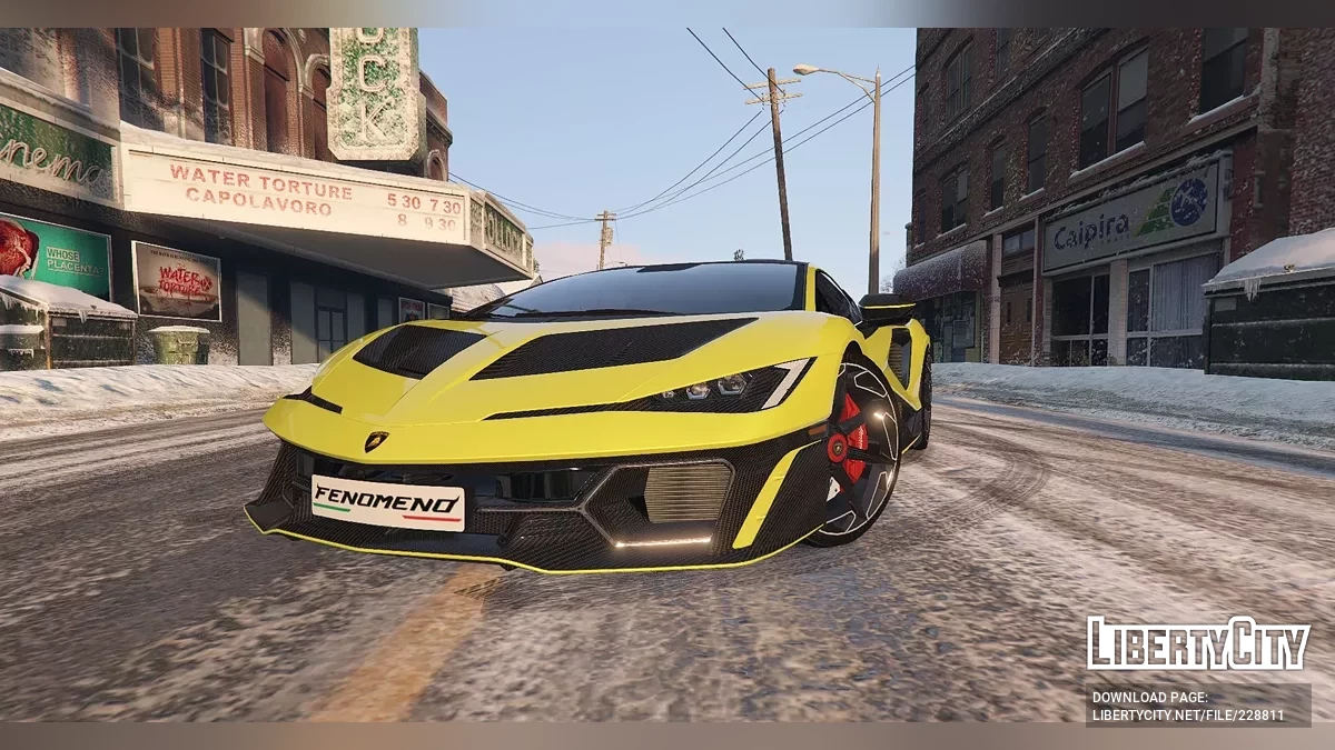Lamborghini Fenomeno v1.0 / GTA 5