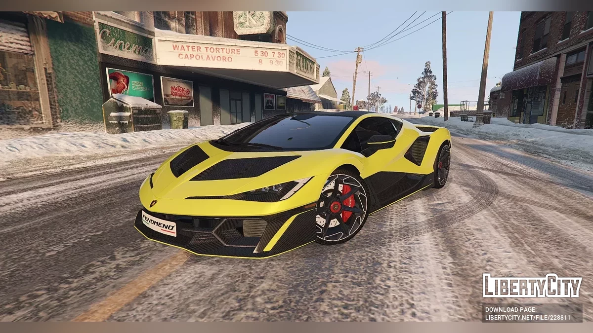 Lamborghini Fenomeno v1.0 / GTA 5
