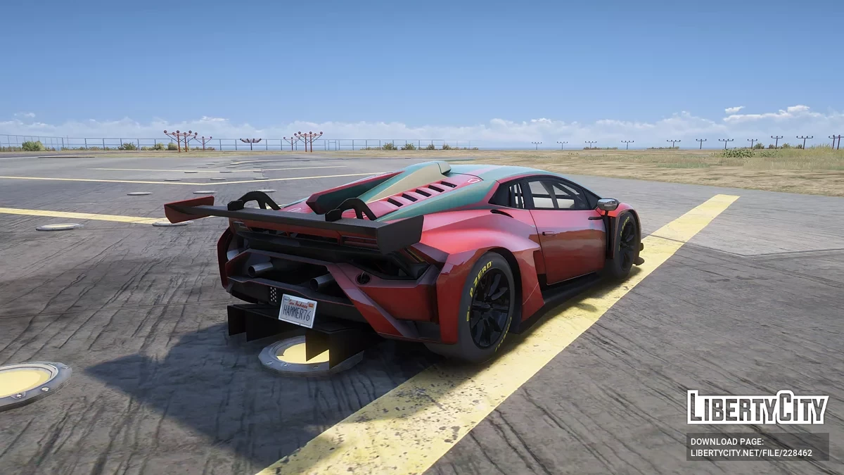 Lamborghini Huracan GT3 EVO 2 v1.0 / GTA 5