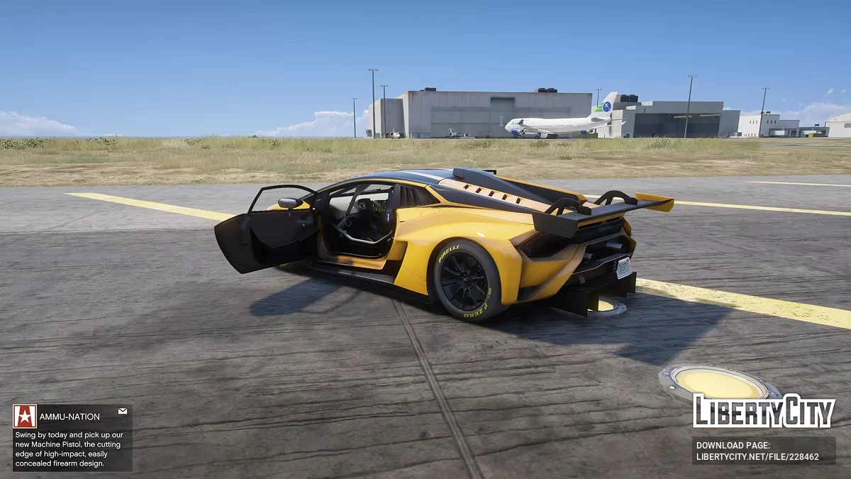 Lamborghini Huracan GT3 EVO 2 v1.0 / GTA 5