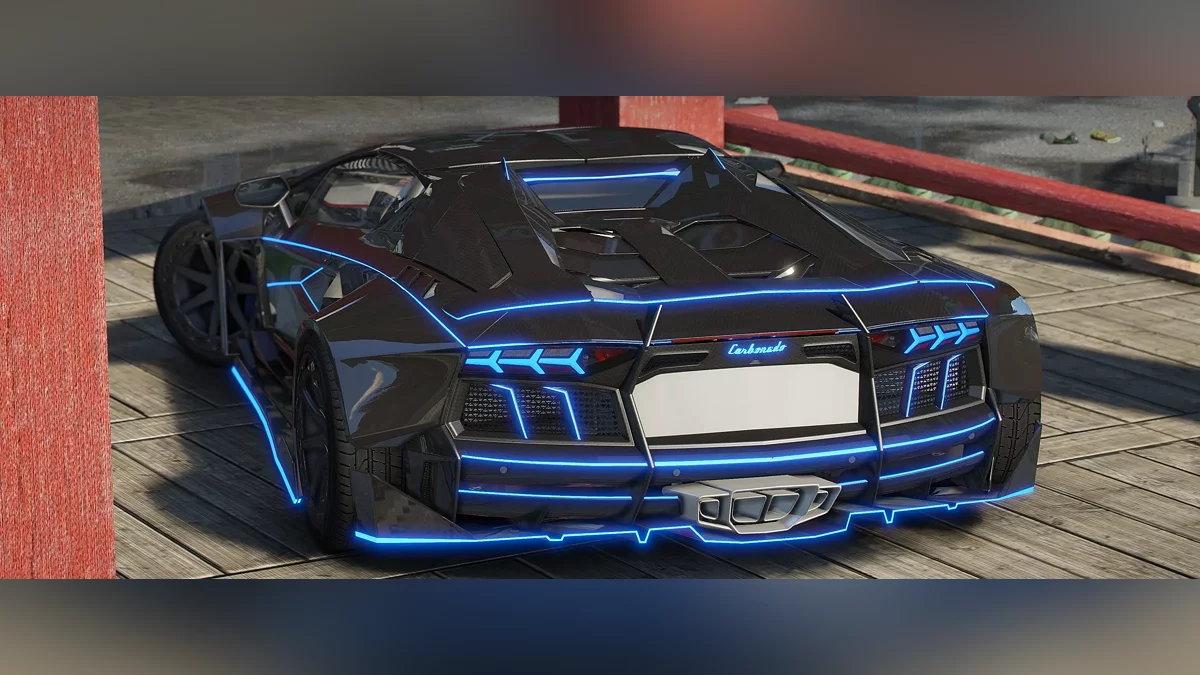 Lamborghini Aventador Mansory - Widebody Concept v1.0 / GTA 5