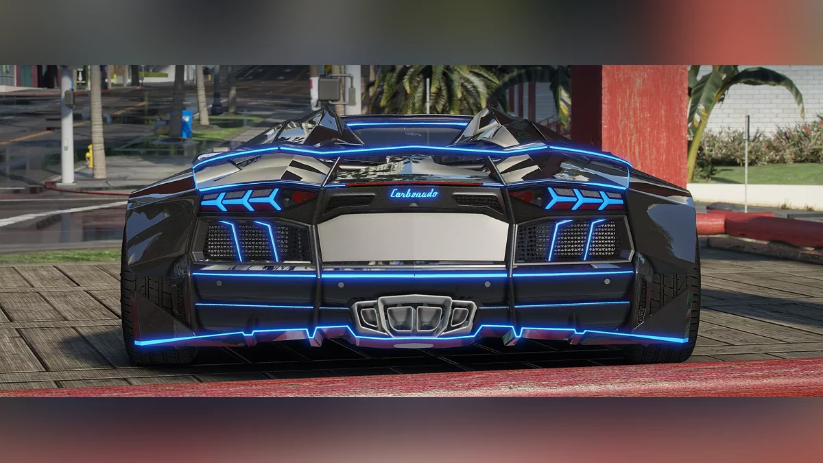 Lamborghini Aventador Mansory - Widebody Concept v1.0 / GTA 5