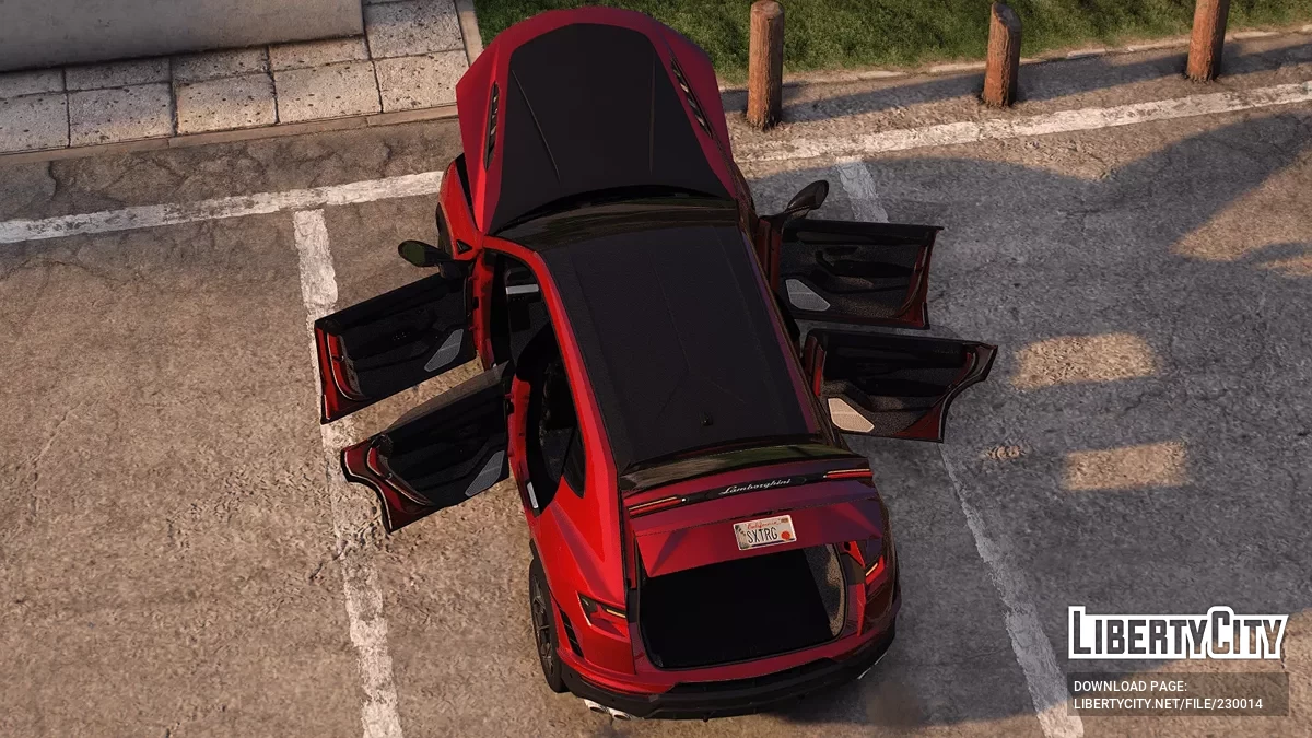 Lamborghini Urus 2022 Performante + LBWK v1.0 / GTA 5