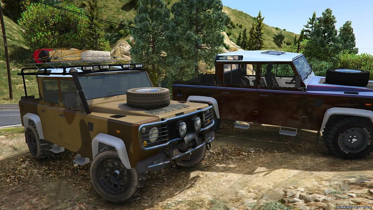 Land Rover Defender 110 Pickup 2.1 / GTA 5