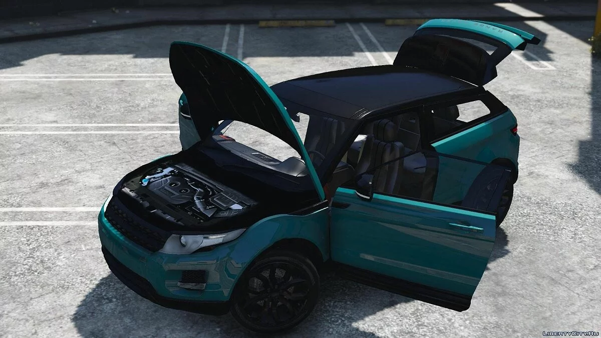 Range Rover Evoque + Шаблон [Додаток / Заміна] 4.0 / GTA 5