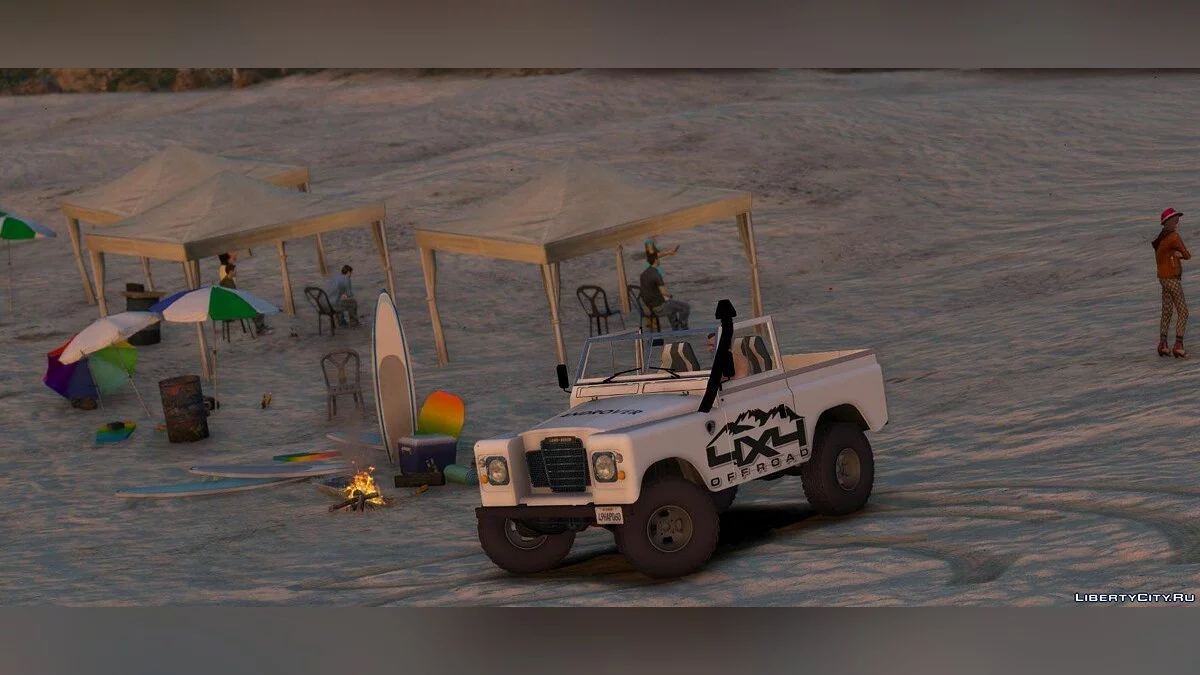 Land Rover Pickup Serie 3 1988 [Add-On | Ersetzen | Lackierung | Extras] 1.0 / GTA 5