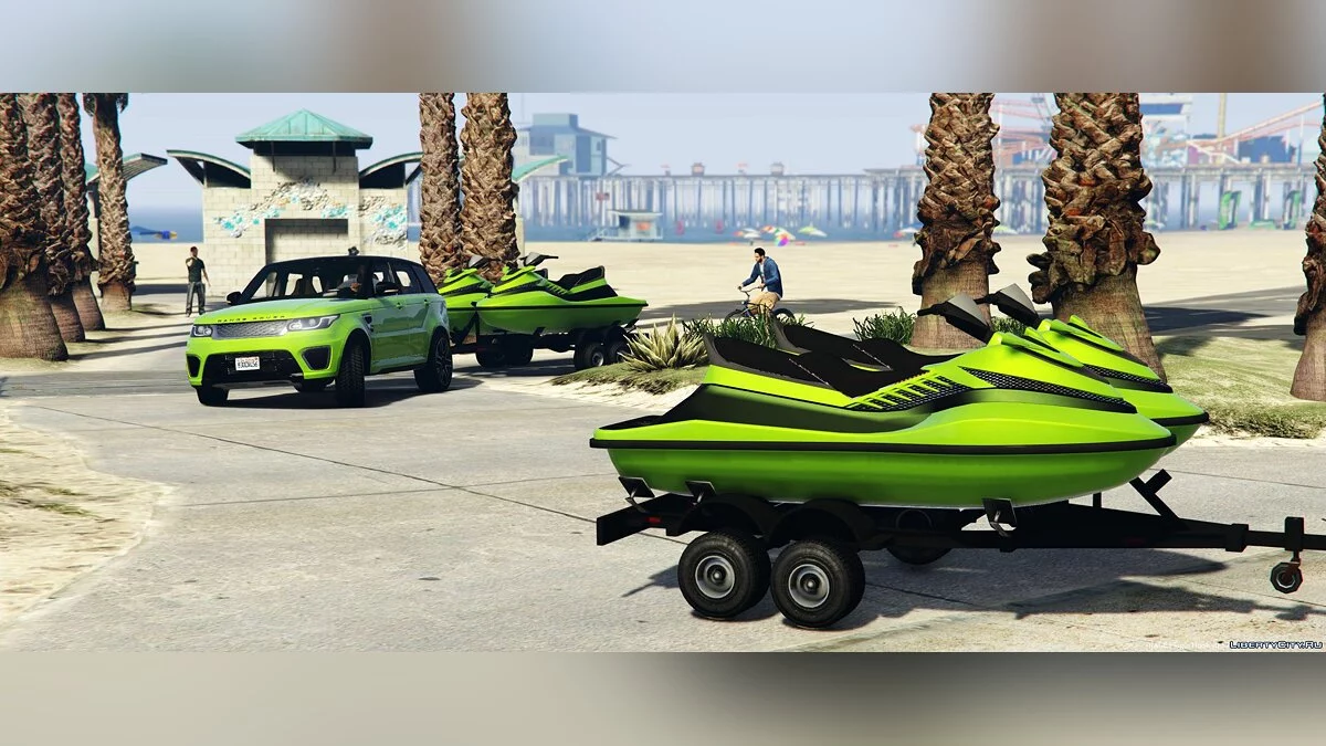 Trailer mit Jetskis 1.1 / GTA 5