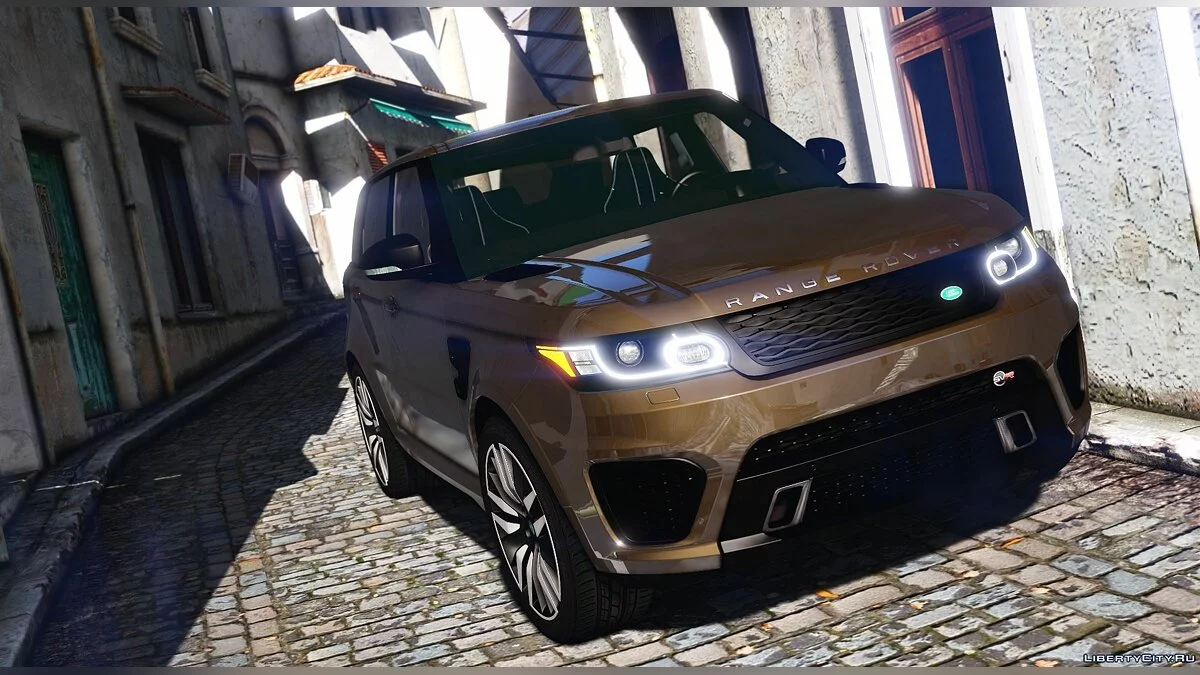 Range Rover Sport SVR 2016 [Animé / Modèle / Ajout] 3.3 / GTA 5