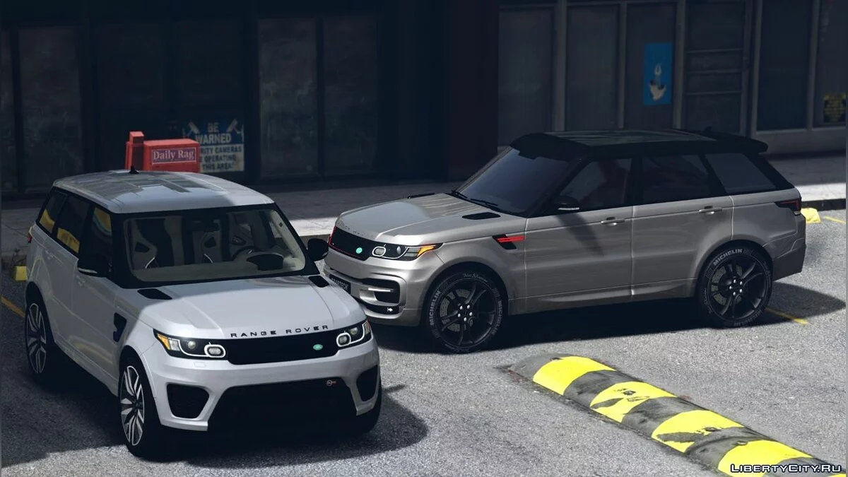 Range Rover Sport SVR 2016 [Animé / Modèle / Ajout] 3.3 / GTA 5