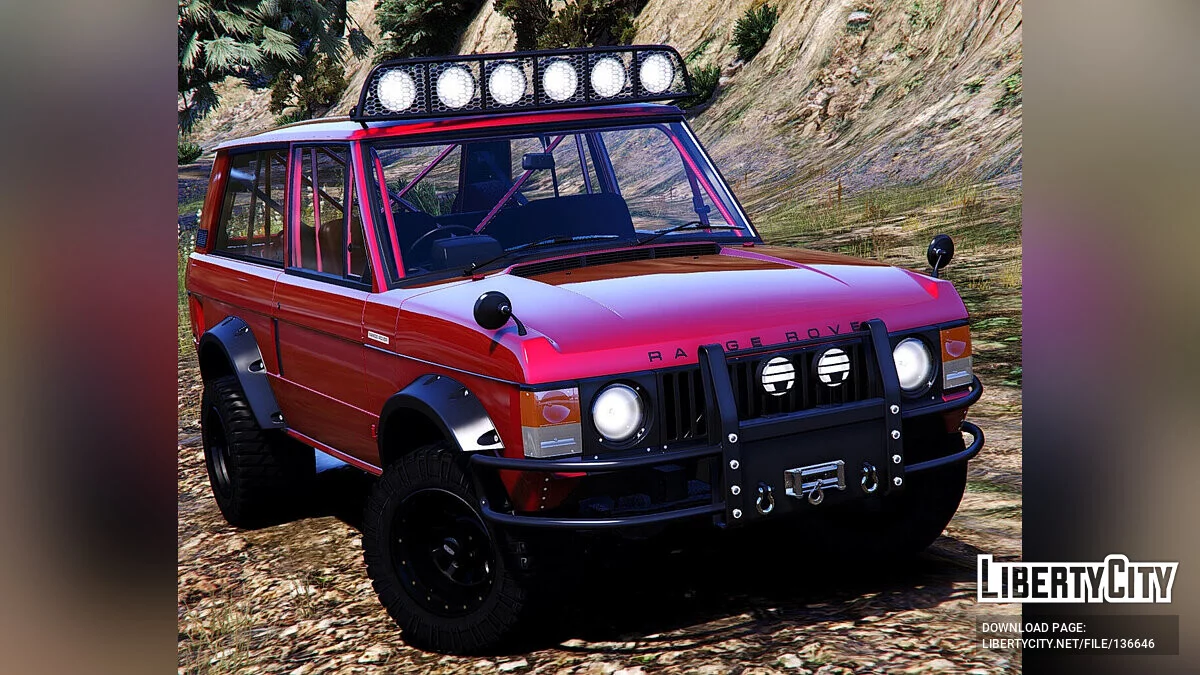 1973 Land Rover Range Rover [Add-On | Template | RHD | Extras] Final / GTA 5
