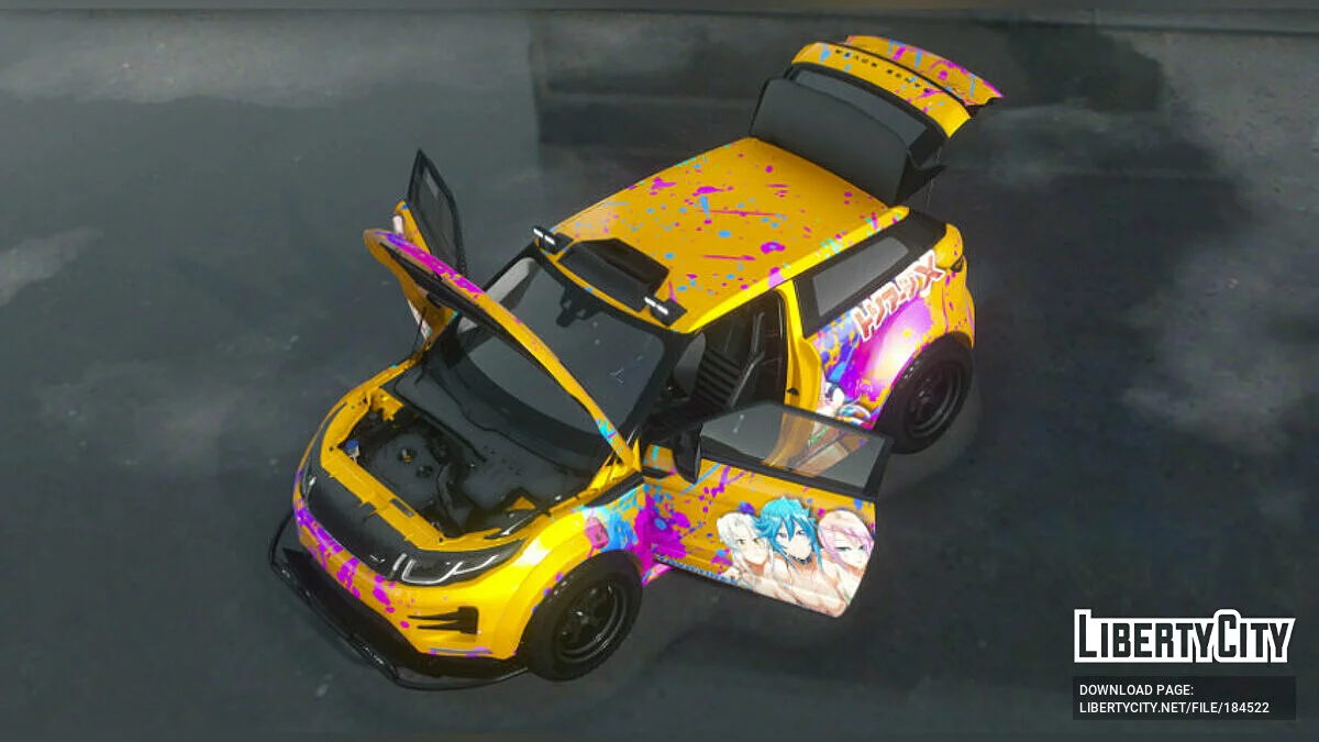 Купе Range Rover Evoque 4x4 для бездоріжжя / GTA 5