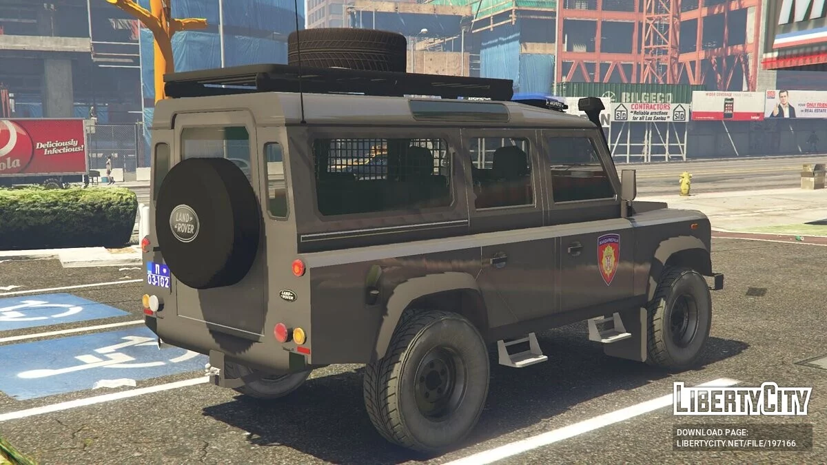 Land Rover Defender Zandarmerija / GTA 5
